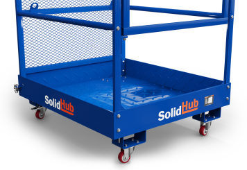 Working platform / cage AK360/2 for forklift, SolidHub 