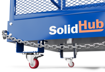 Working platform / cage AK360/2 for forklift, SolidHub 